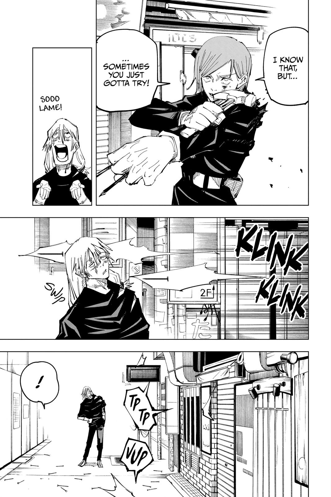 Jujutsu Kaisen Chapter 123 page 12 - Chapter 123: The Shibuya Incident, Part 41