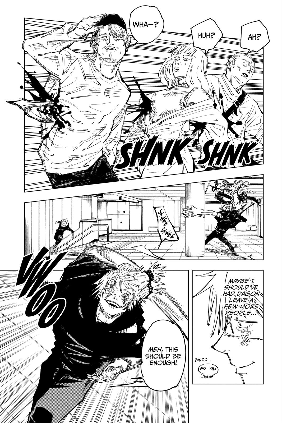 Jujutsu Kaisen Chapter 123 page 4 - Chapter 123: The Shibuya Incident, Part 41