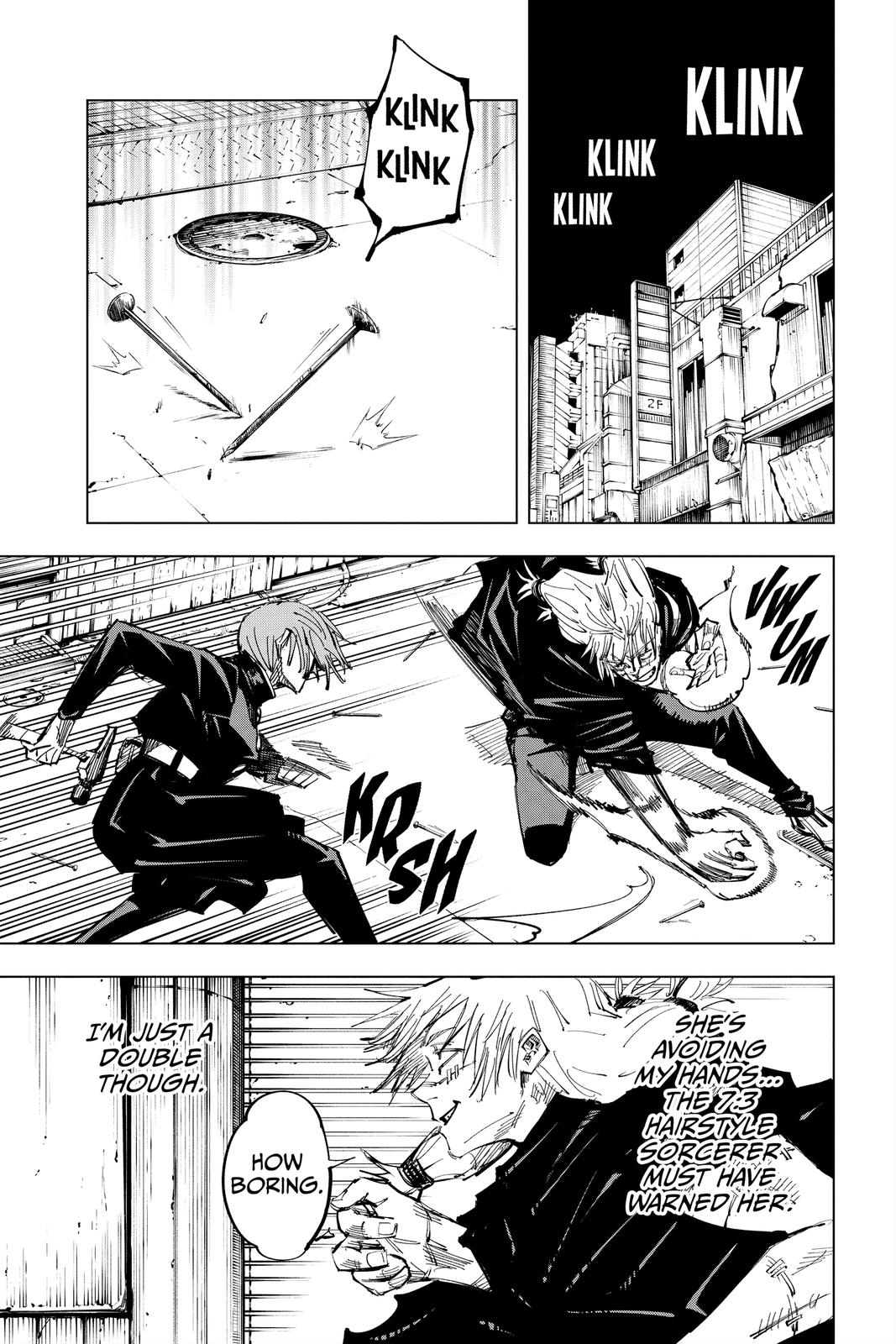 Jujutsu Kaisen Chapter 123 page 8 - Chapter 123: The Shibuya Incident, Part 41