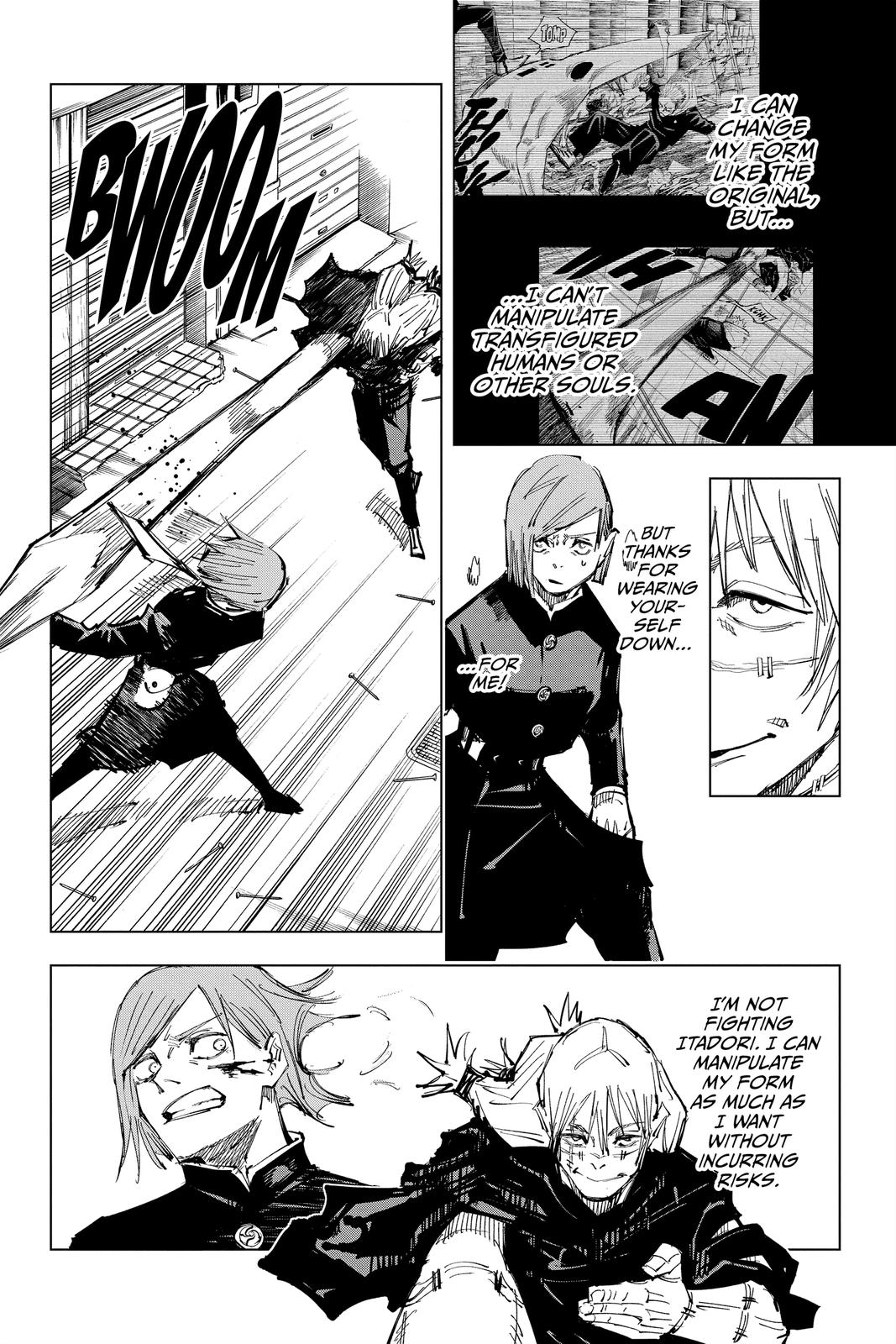 Jujutsu Kaisen Chapter 123 page 9 - Chapter 123: The Shibuya Incident, Part 41