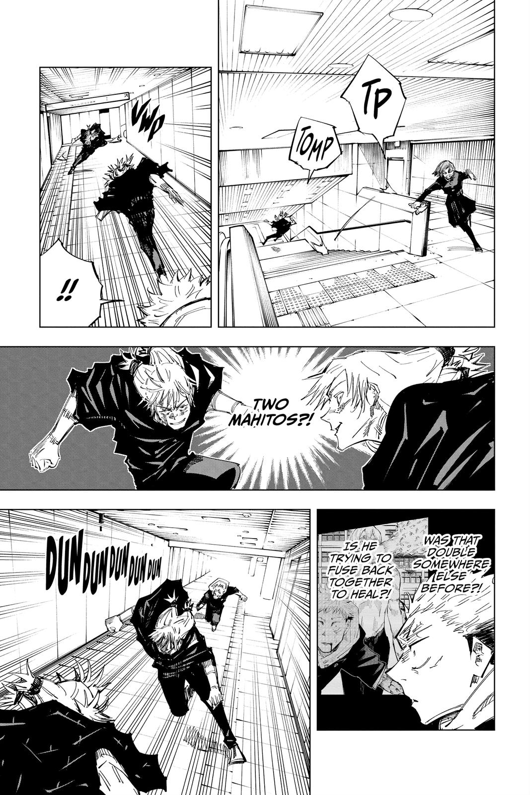 Jujutsu Kaisen Chapter 124 page 11 - Chapter 124: The Shibuya Incident, Part 42