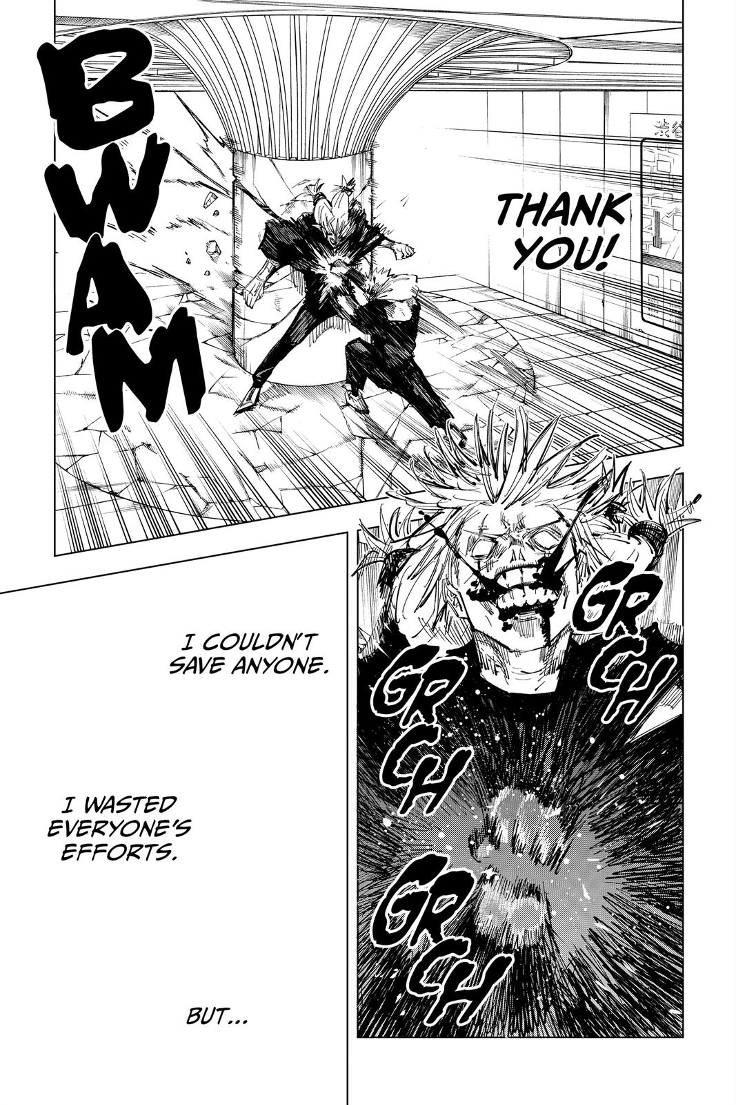Jujutsu Kaisen Chapter 124 page 3 - Chapter 124: The Shibuya Incident, Part 42