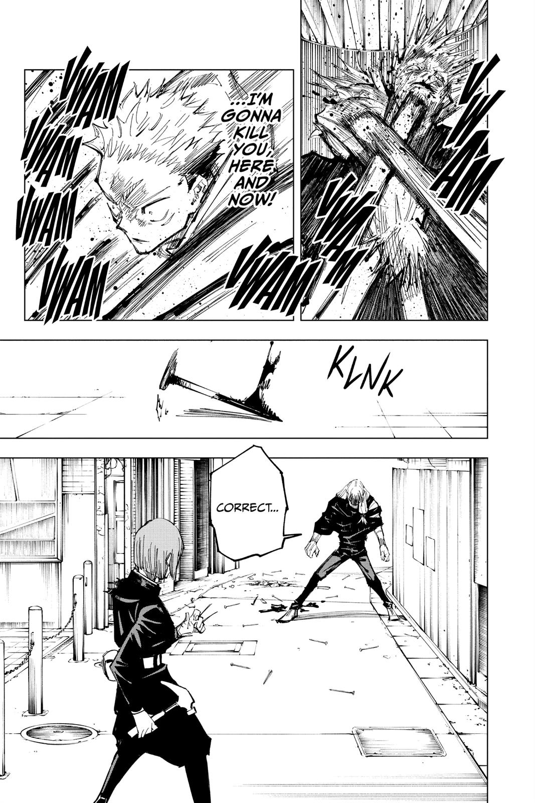 Jujutsu Kaisen Chapter 124 page 5 - Chapter 124: The Shibuya Incident, Part 42