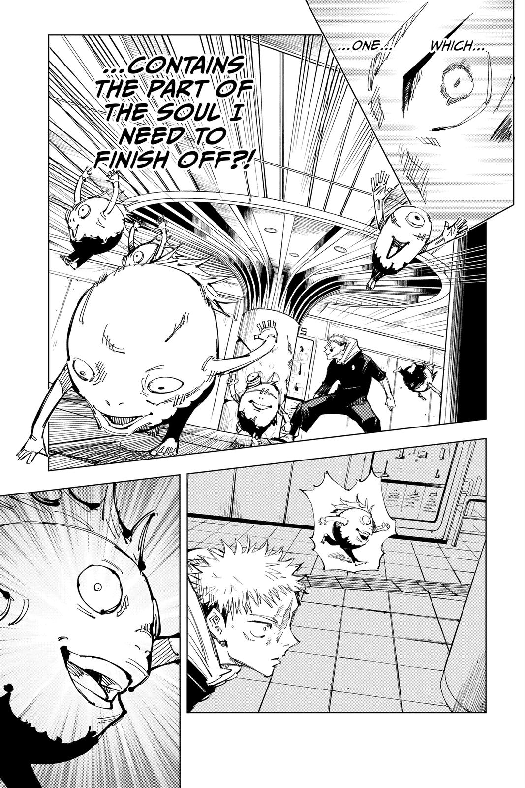 Jujutsu Kaisen Chapter 124 page 9 - Chapter 124: The Shibuya Incident, Part 42