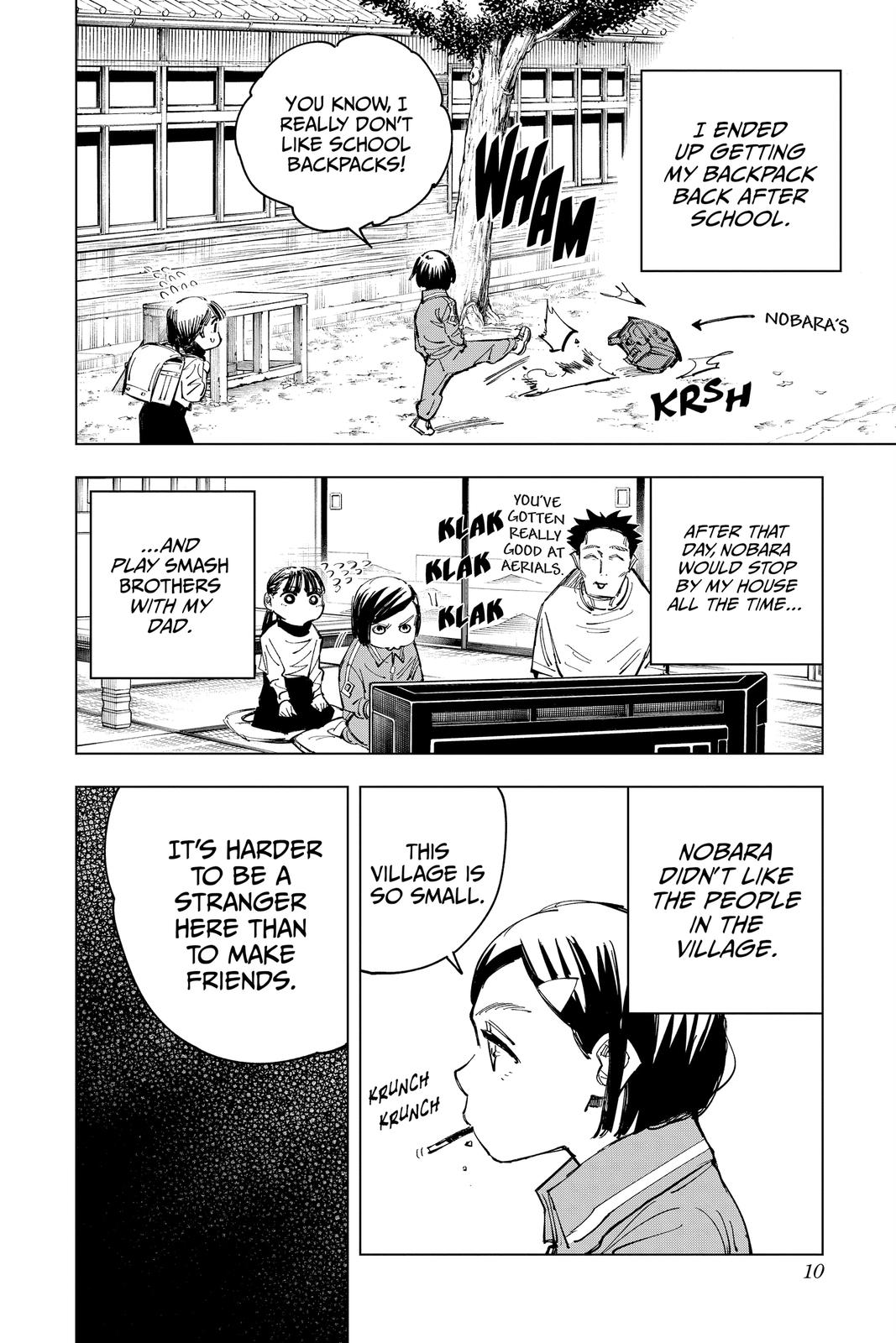 Jujutsu Kaisen Chapter 125 page 10 - Chapter 125: A Story About that Girl