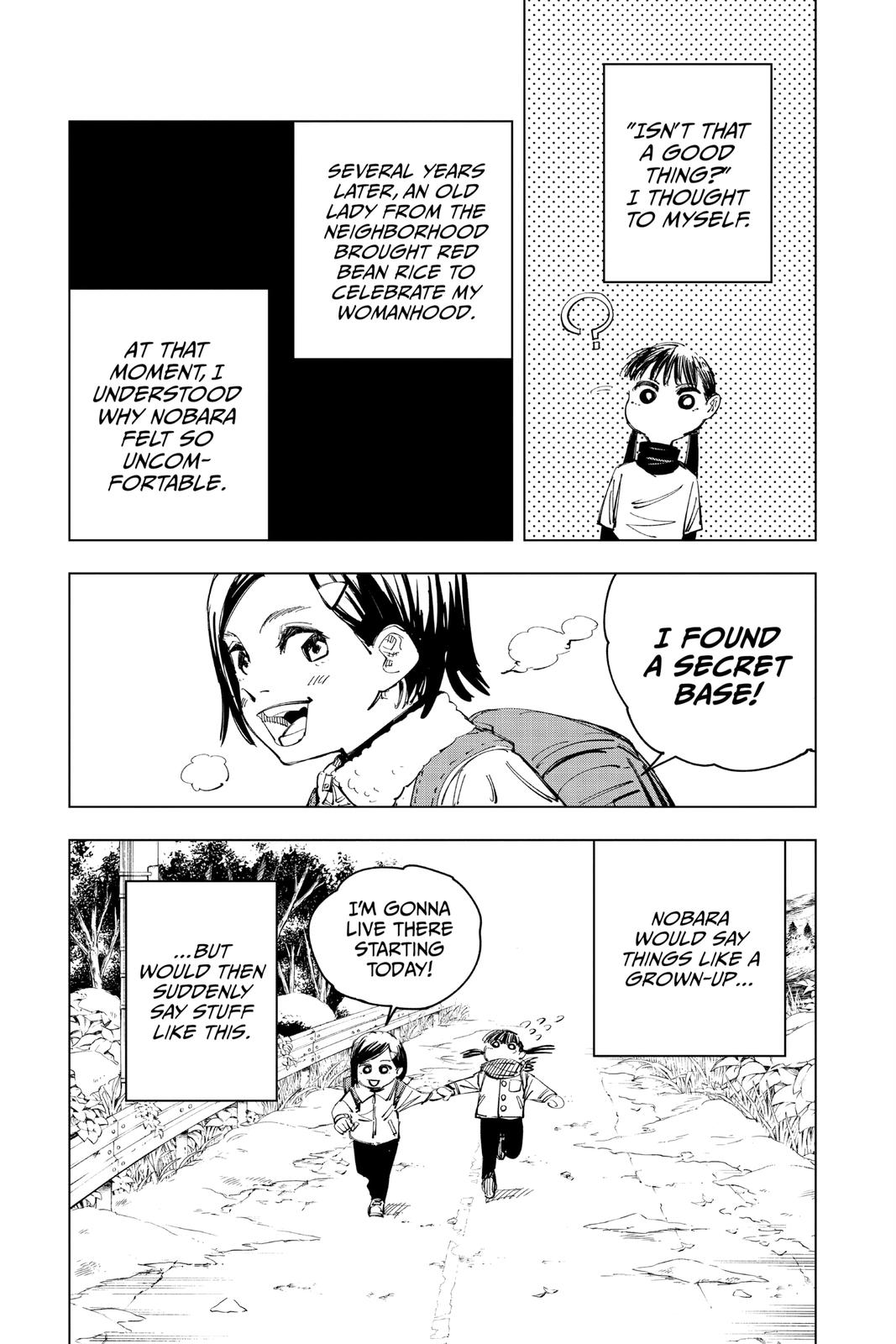 Jujutsu Kaisen Chapter 125 page 11 - Chapter 125: A Story About that Girl