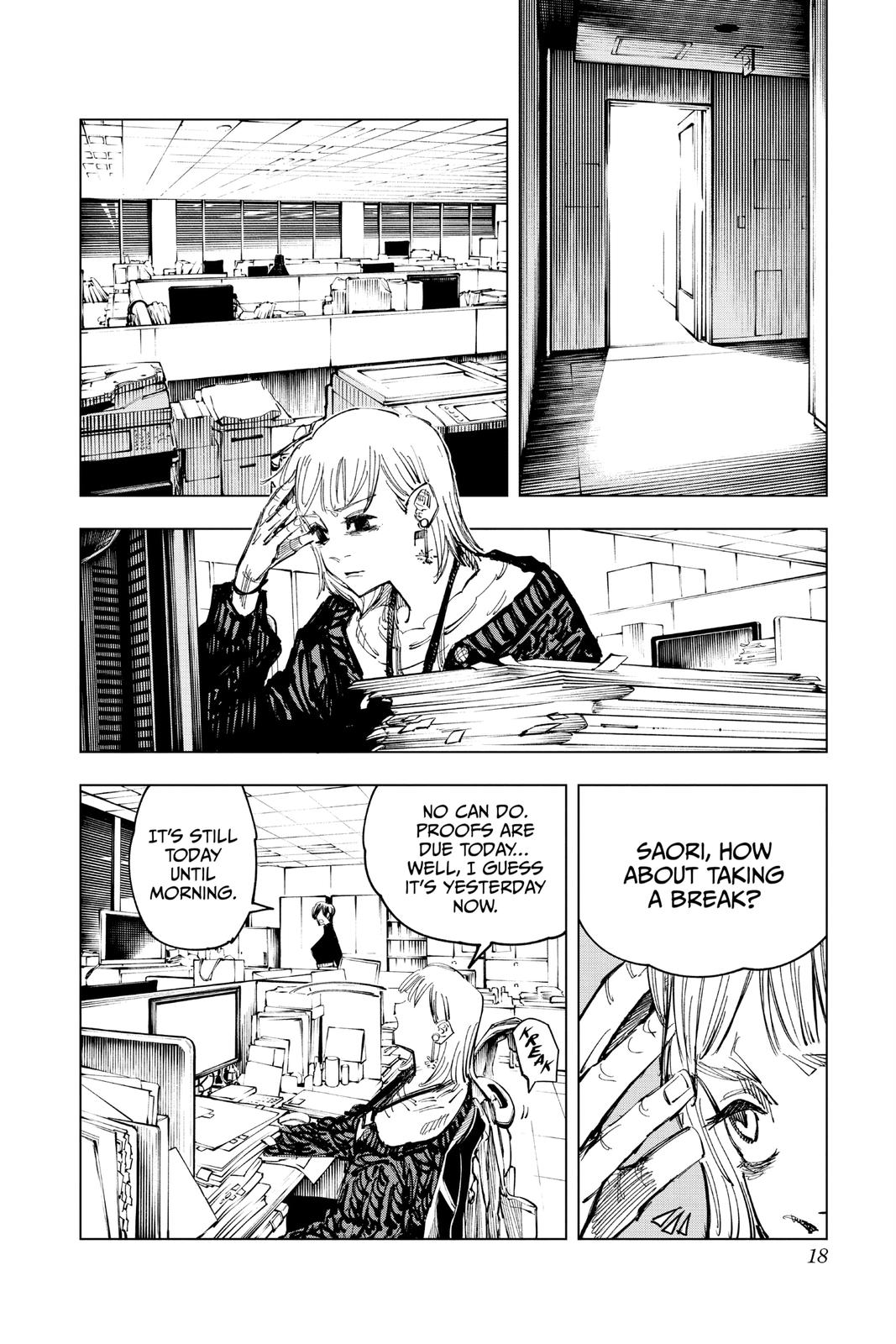 Jujutsu Kaisen Chapter 125 page 18 - Chapter 125: A Story About that Girl