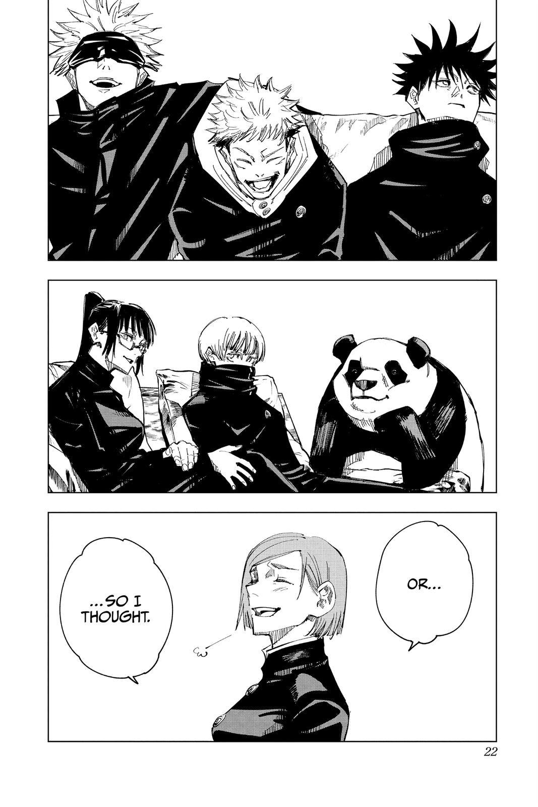 Jujutsu Kaisen Chapter 125 page 22 - Chapter 125: A Story About that Girl