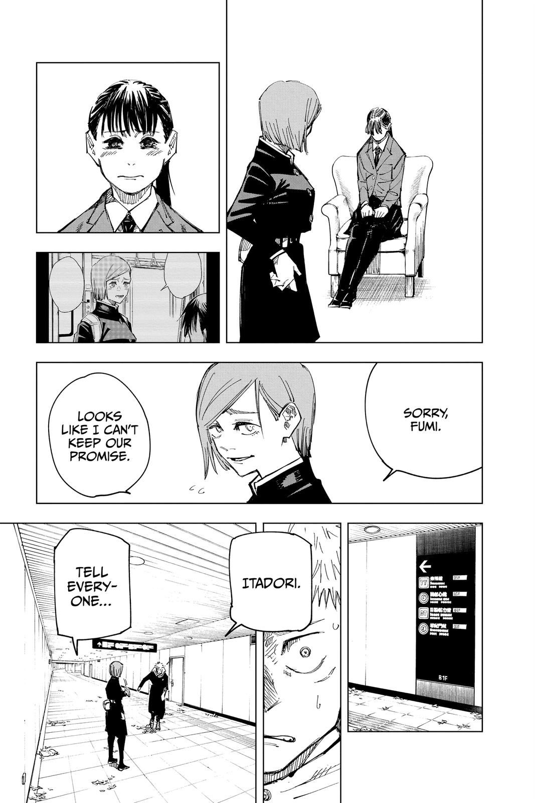 Jujutsu Kaisen Chapter 125 page 23 - Chapter 125: A Story About that Girl