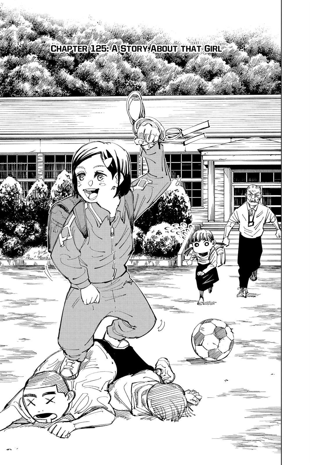 Jujutsu Kaisen Chapter 125 page 9 - Chapter 125: A Story About that Girl