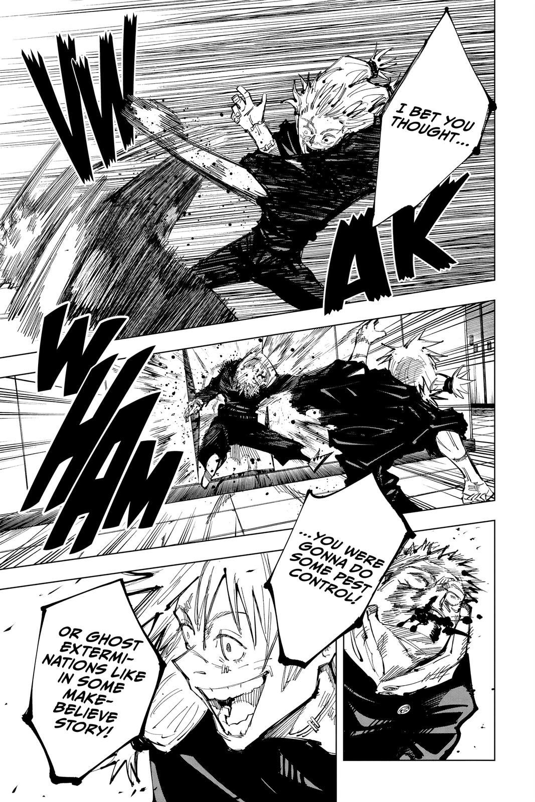 Jujutsu Kaisen Chapter 126 page 10 - Chapter 126: The Shibuya Incident, Part 43