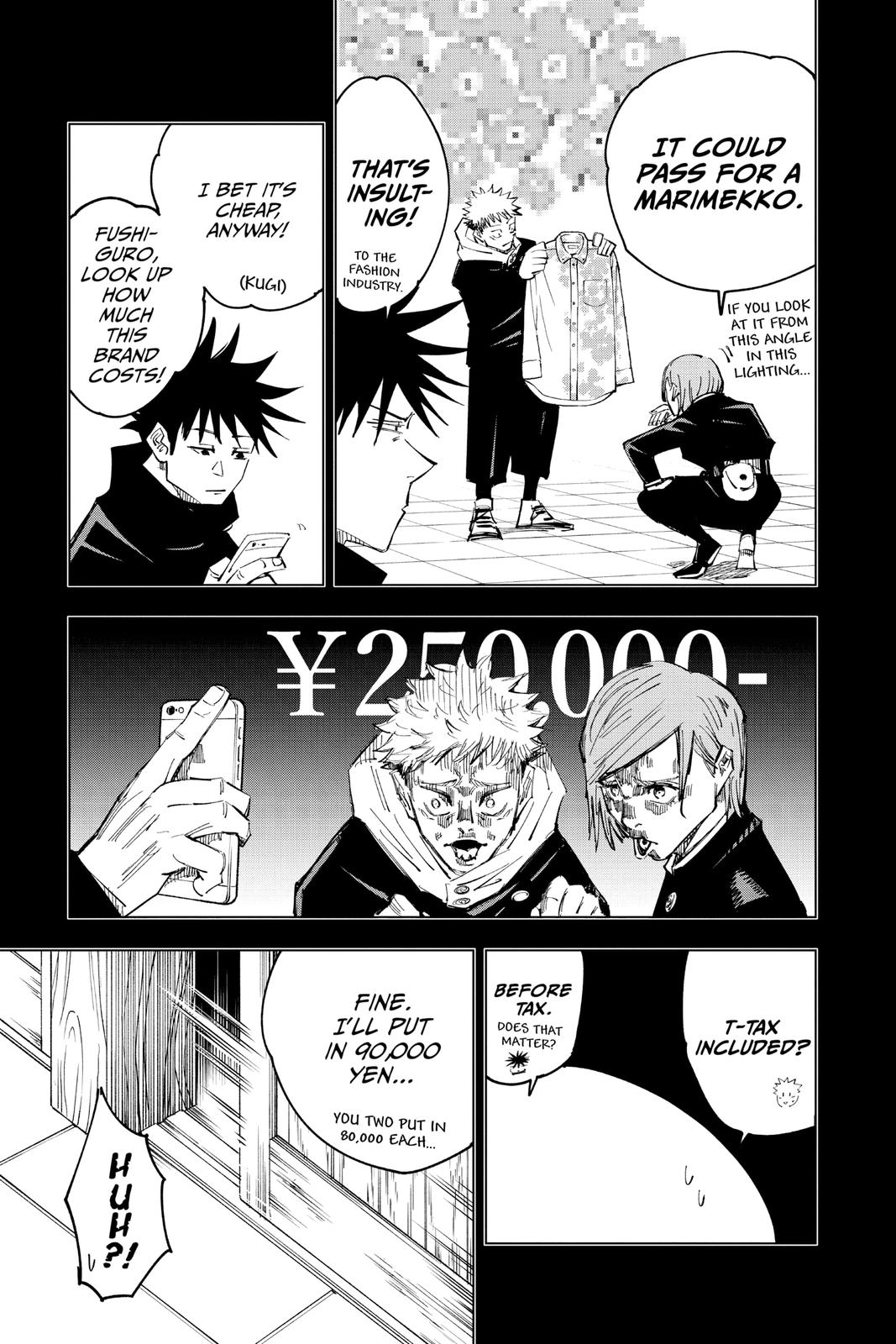 Jujutsu Kaisen Chapter 126 page 3 - Chapter 126: The Shibuya Incident, Part 43