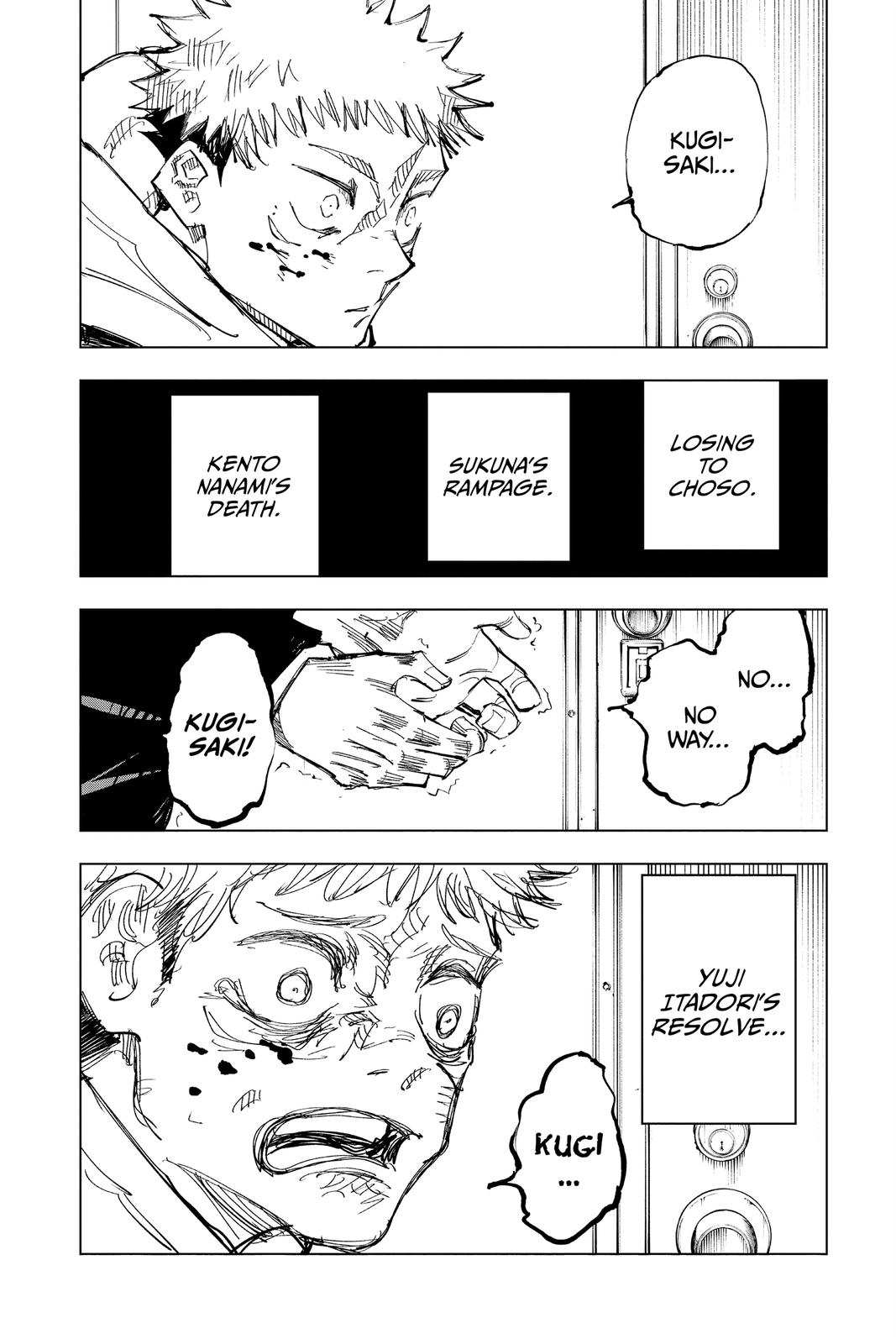 Jujutsu Kaisen Chapter 126 page 6 - Chapter 126: The Shibuya Incident, Part 43