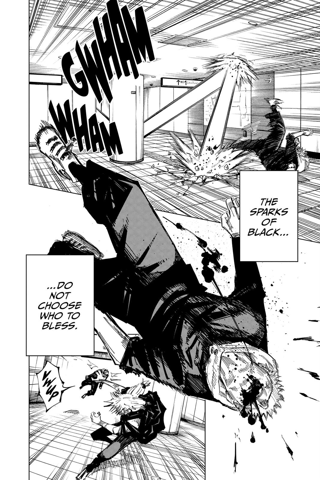 Jujutsu Kaisen Chapter 126 page 9 - Chapter 126: The Shibuya Incident, Part 43