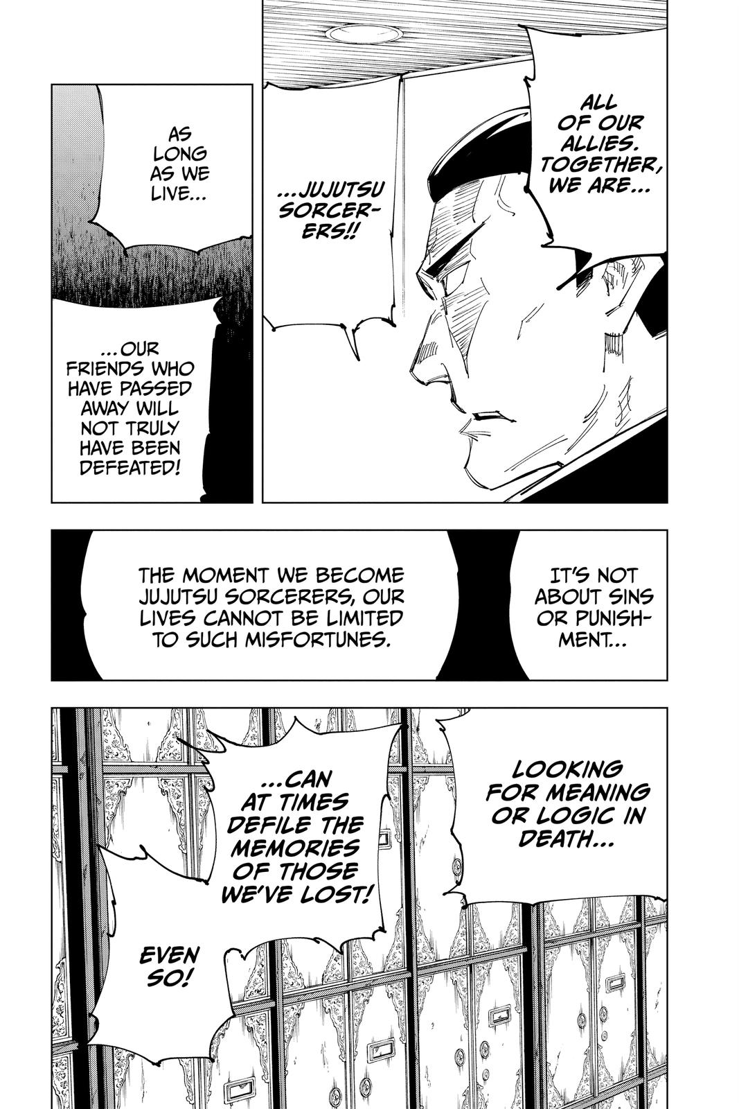 Jujutsu Kaisen Chapter 127 page 10 - Chapter 127: The Shibuya Incident, Part 44