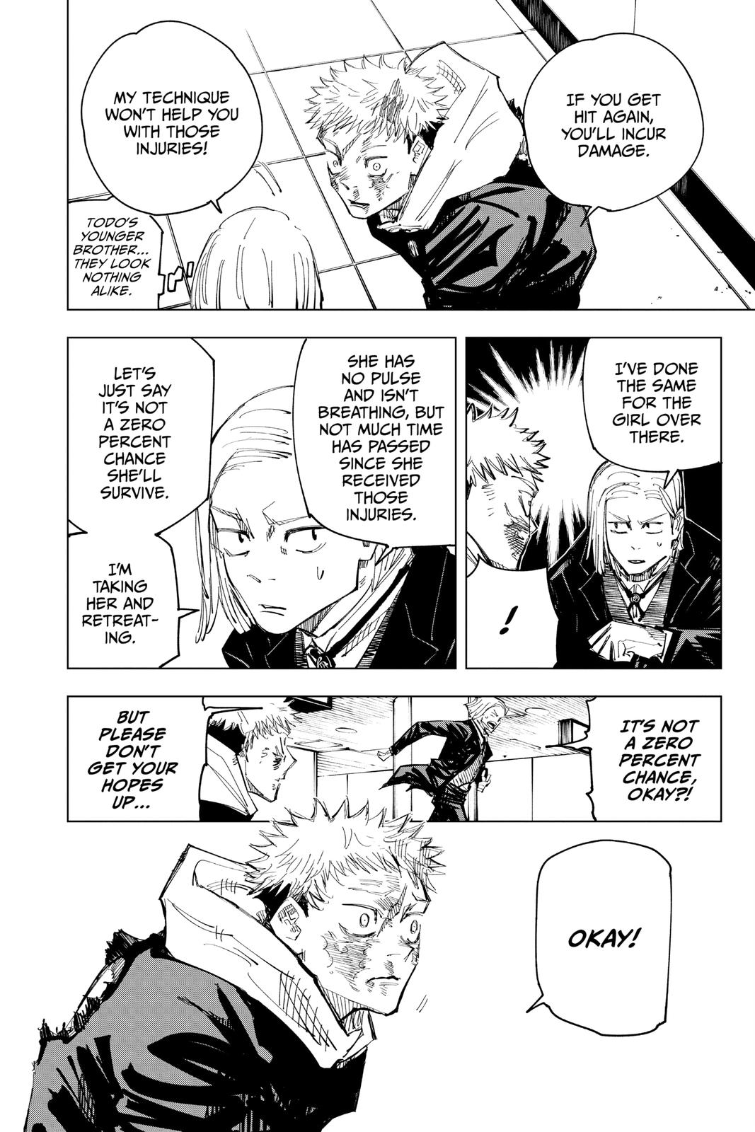 Jujutsu Kaisen Chapter 127 page 13 - Chapter 127: The Shibuya Incident, Part 44