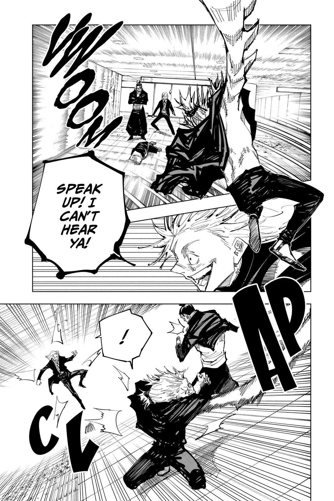 Jujutsu Kaisen Chapter 127 page 6 - Chapter 127: The Shibuya Incident, Part 44