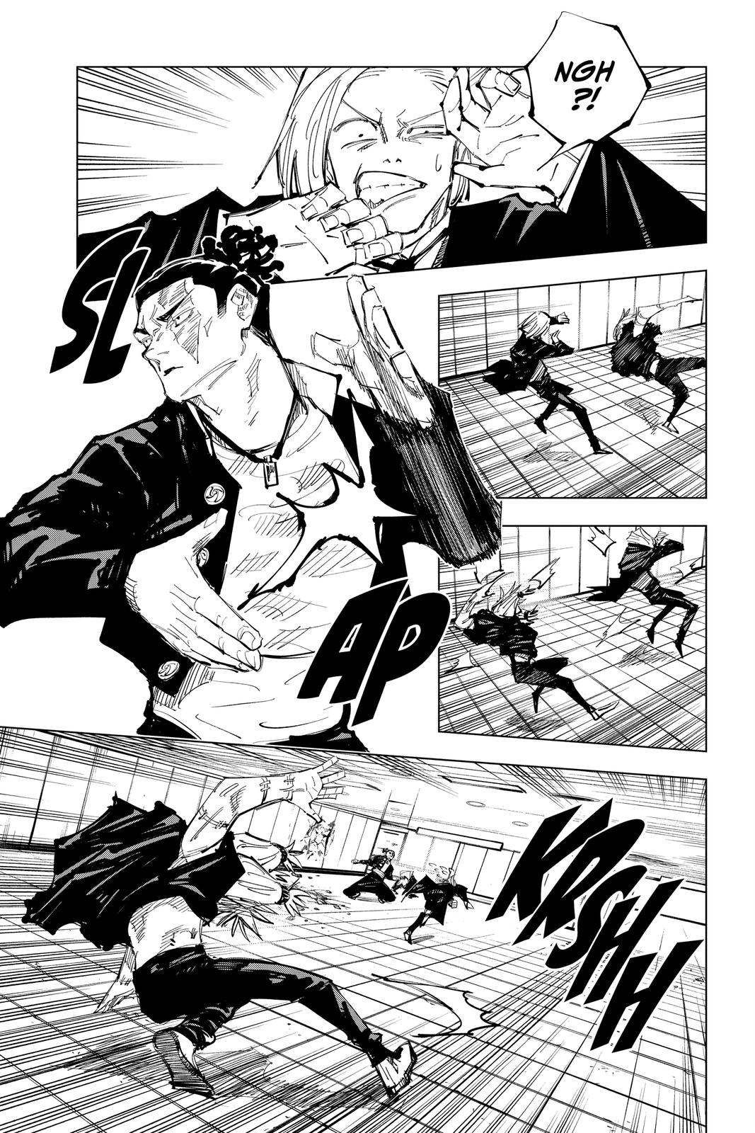 Jujutsu Kaisen Chapter 127 page 8 - Chapter 127: The Shibuya Incident, Part 44