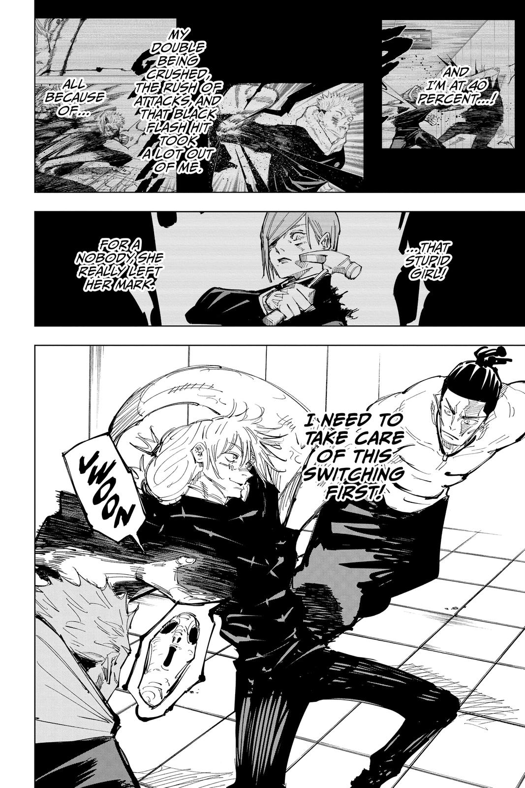 Jujutsu Kaisen Chapter 128 page 10 - Chapter 128: The Shibuya Incident, Part 45