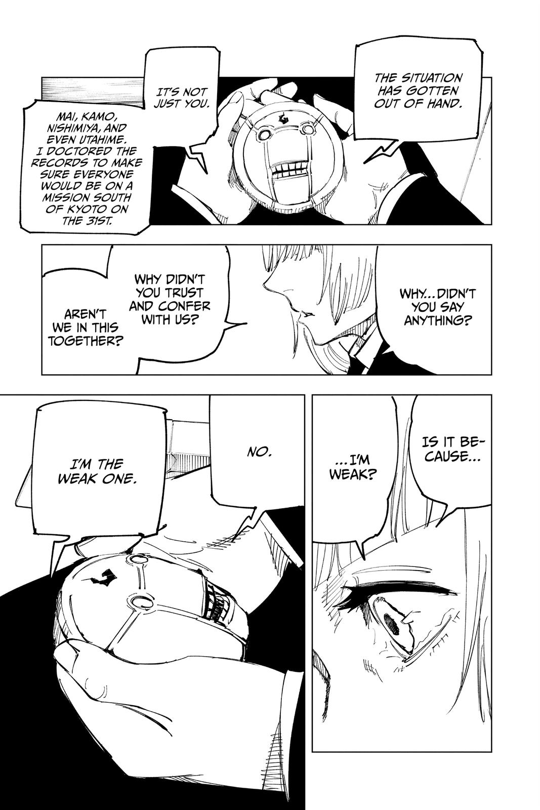 Jujutsu Kaisen Chapter 128 page 3 - Chapter 128: The Shibuya Incident, Part 45
