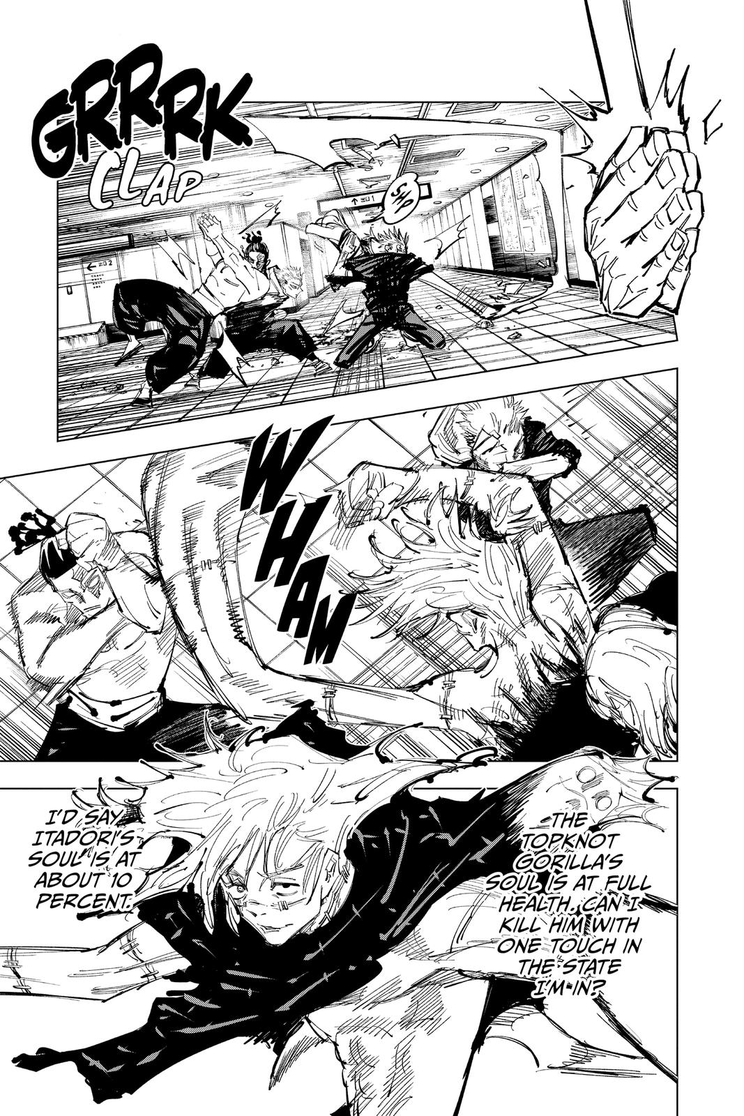 Jujutsu Kaisen Chapter 128 page 9 - Chapter 128: The Shibuya Incident, Part 45