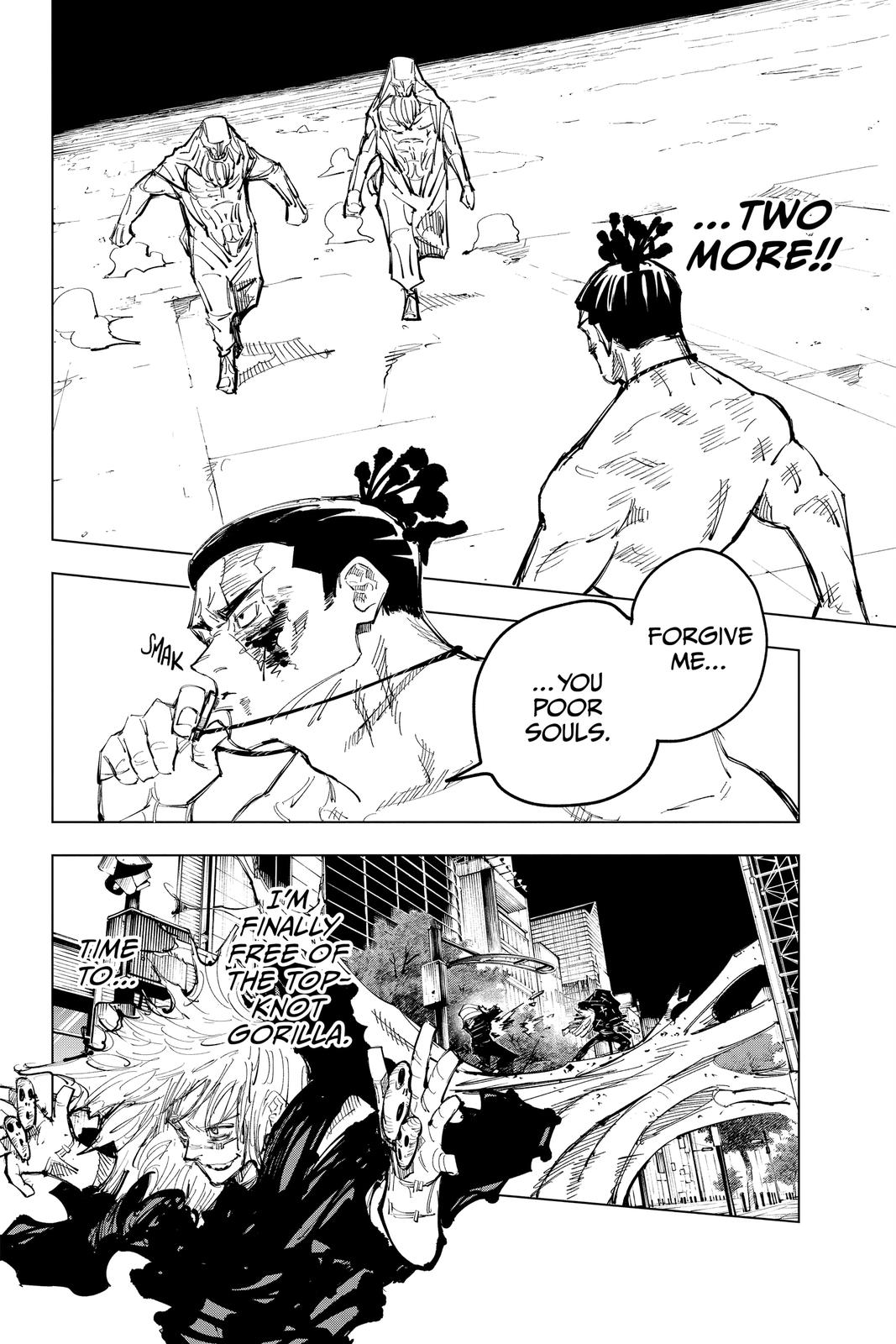 Jujutsu Kaisen Chapter 129 page 11 - Chapter 129: The Shibuya Incident, Part 46