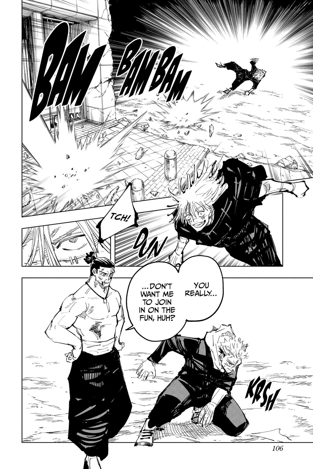 Jujutsu Kaisen Chapter 129 page 15 - Chapter 129: The Shibuya Incident, Part 46