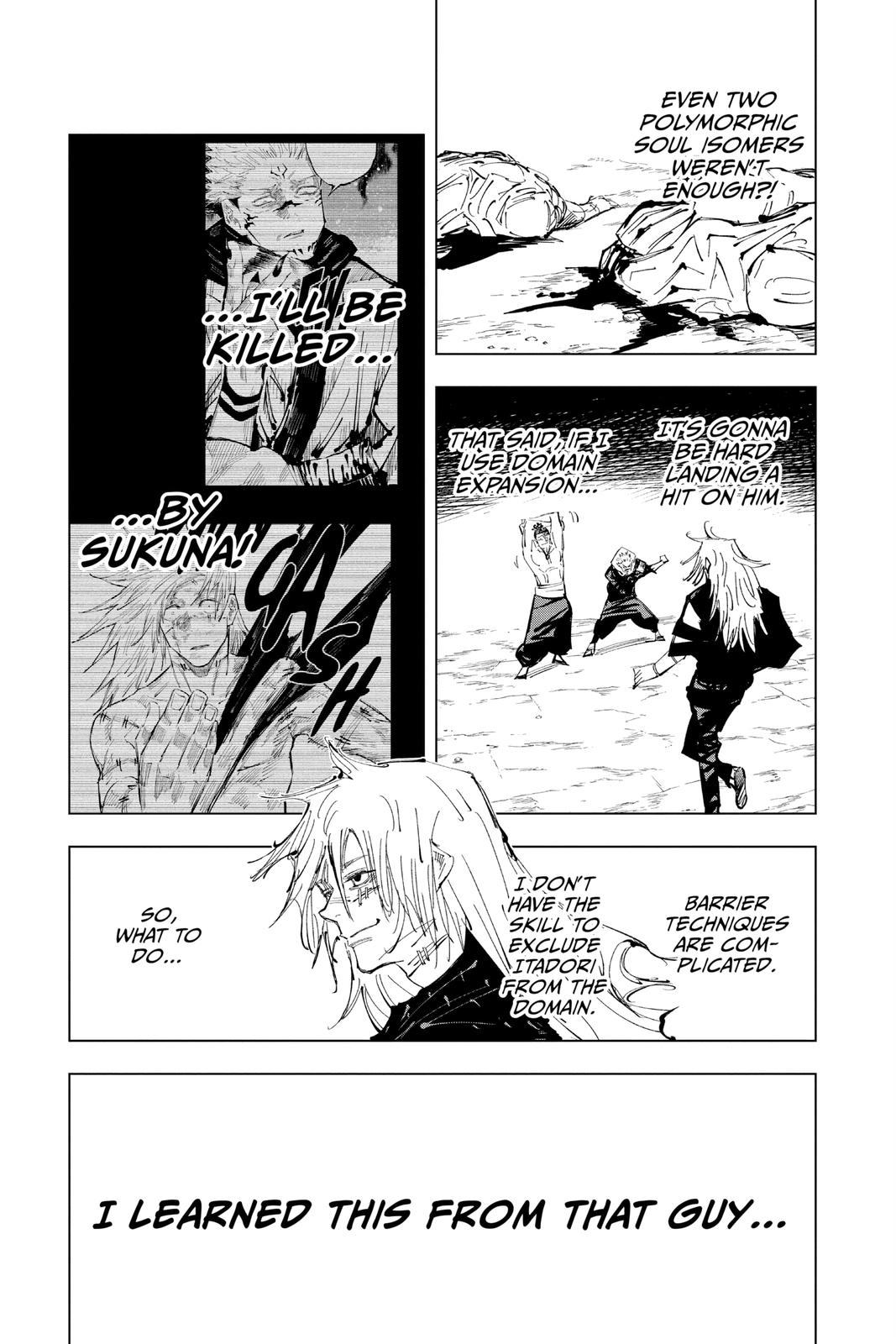 Jujutsu Kaisen Chapter 129 page 16 - Chapter 129: The Shibuya Incident, Part 46