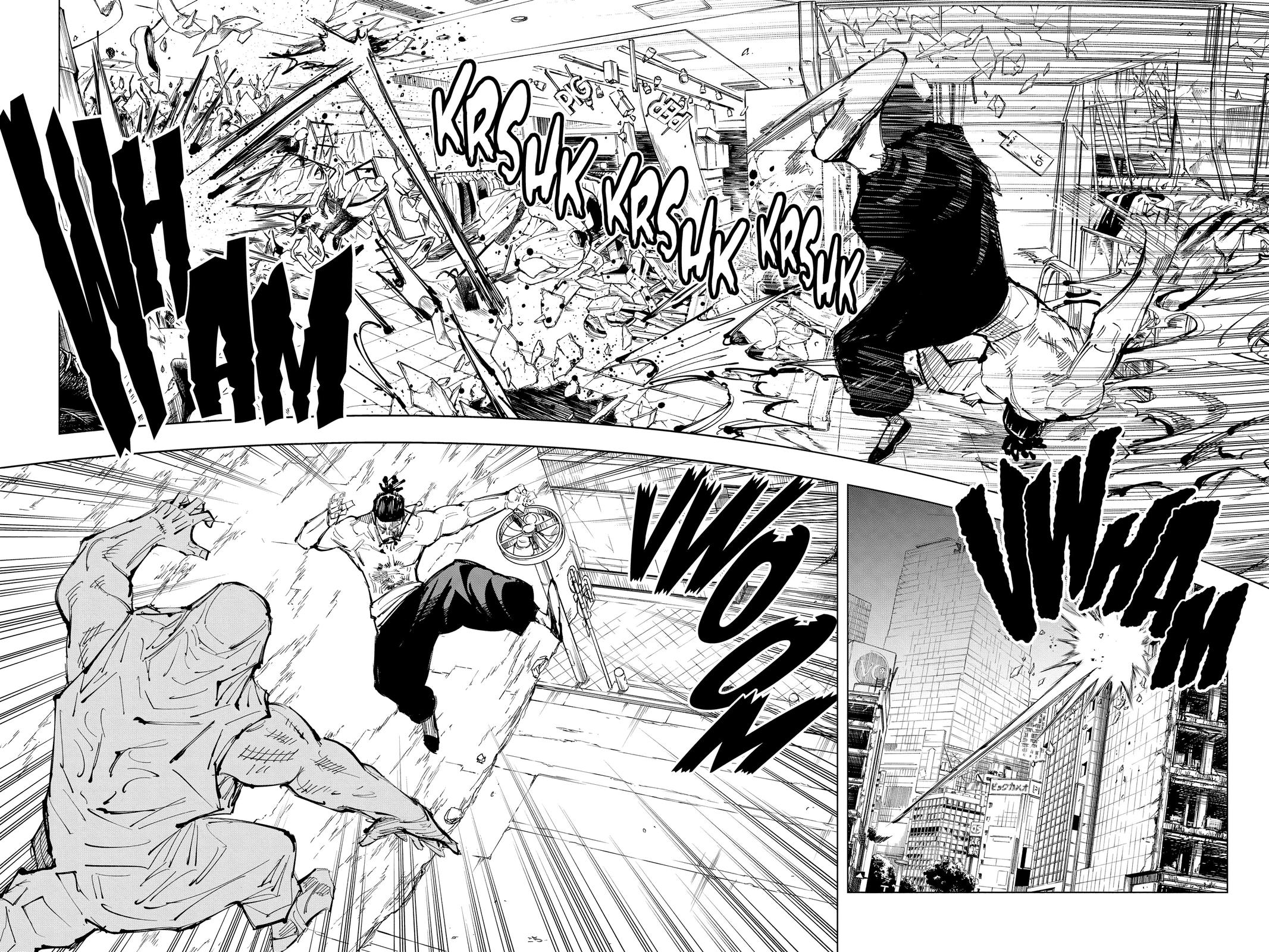 Jujutsu Kaisen Chapter 129 page 8 - Chapter 129: The Shibuya Incident, Part 46