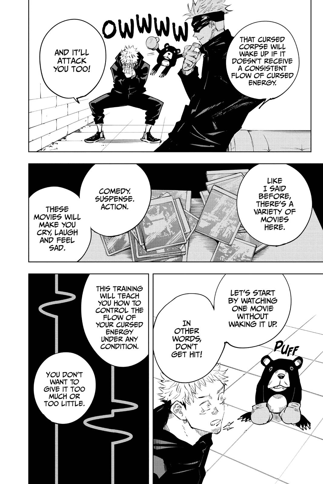 Jujutsu Kaisen Chapter 13 page 4 - Chapter 13: Watching Movies