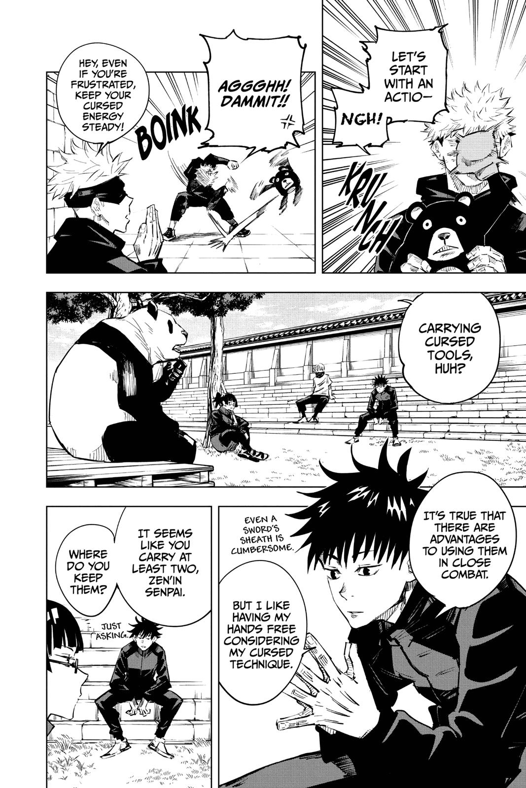 Jujutsu Kaisen Chapter 13 page 6 - Chapter 13: Watching Movies