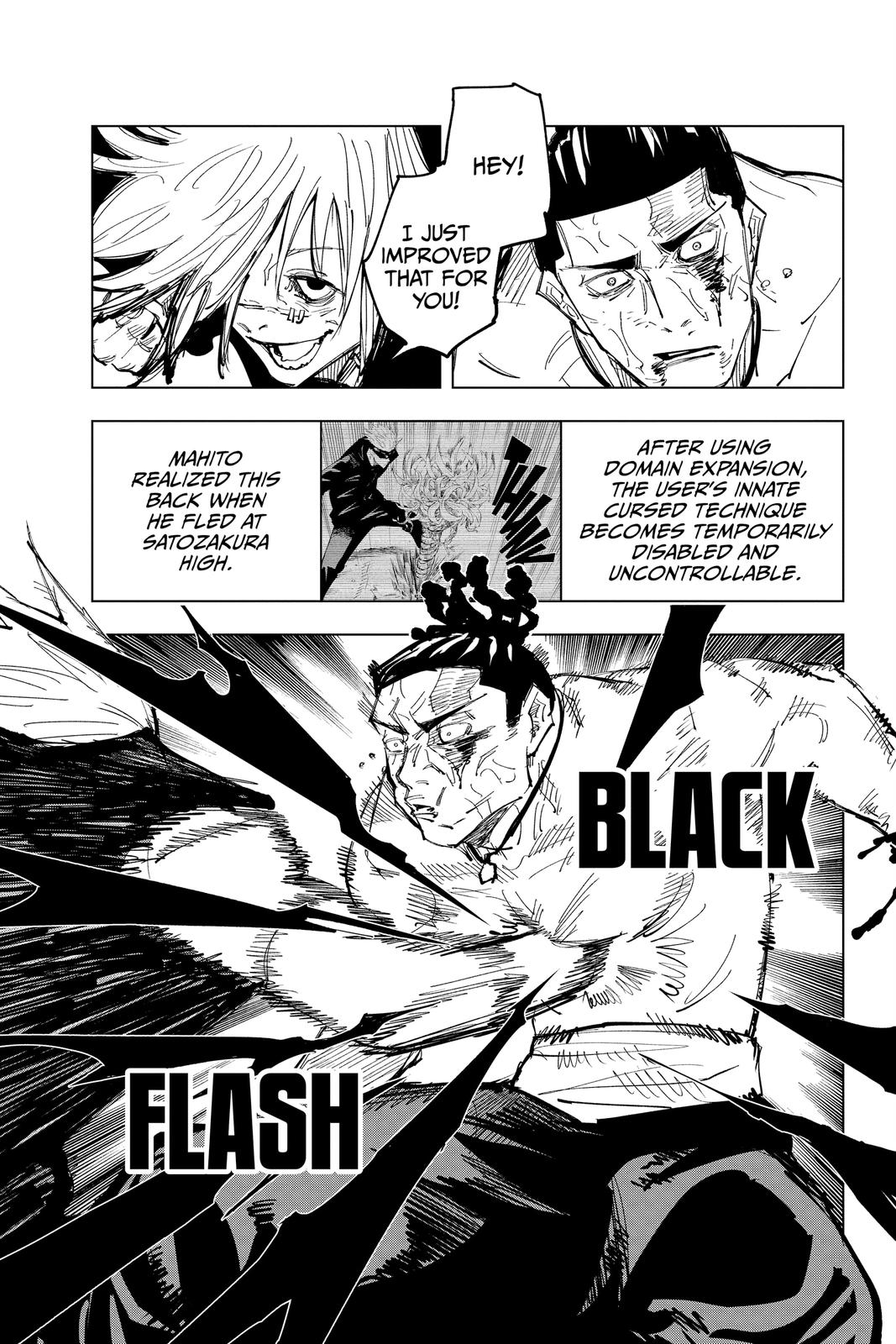 Jujutsu Kaisen Chapter 130 page 8 - Chapter 130: The Shibuya Incident, Part 47