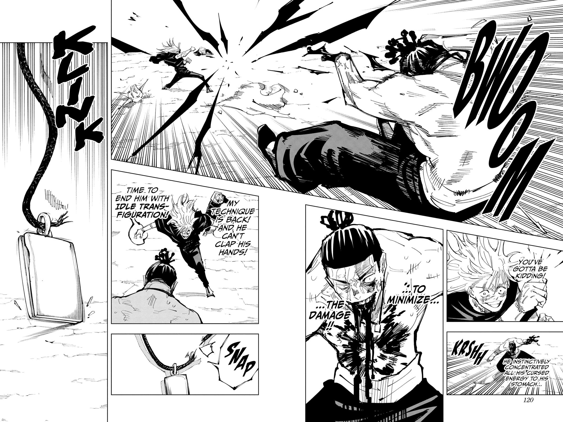 Jujutsu Kaisen Chapter 130 page 9 - Chapter 130: The Shibuya Incident, Part 47