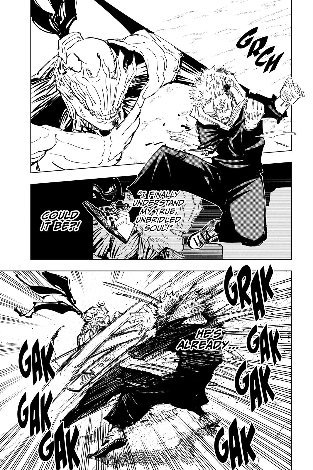 Jujutsu Kaisen Chapter 131 page 11 - Chapter 131: The Shibuya Incident, Part 48