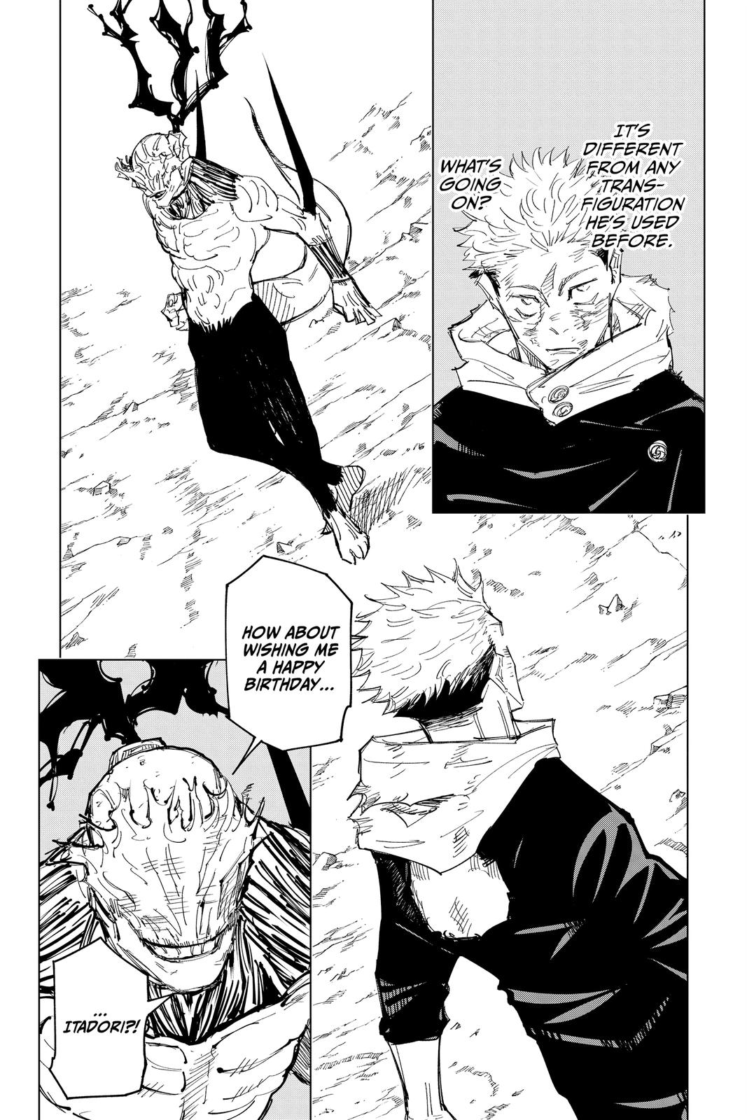 Jujutsu Kaisen Chapter 131 page 3 - Chapter 131: The Shibuya Incident, Part 48