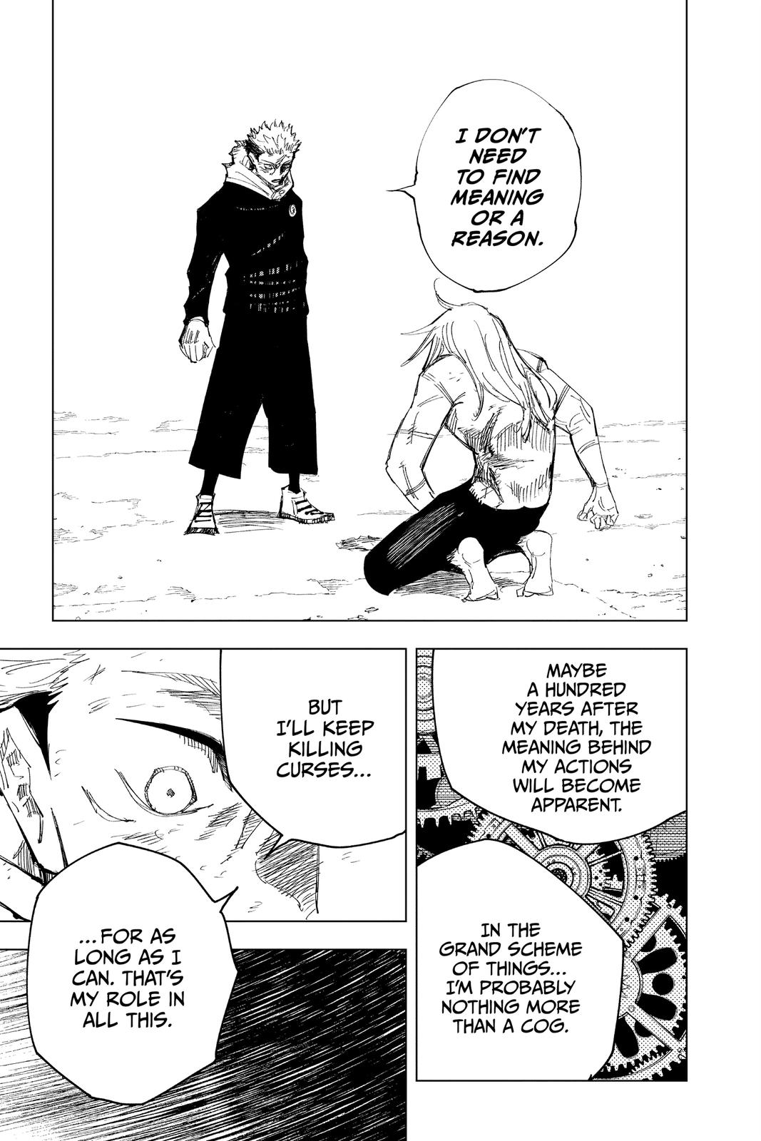 Jujutsu Kaisen Chapter 132 page 13 - Chapter 132: The Shibuya Incident, Part 49
