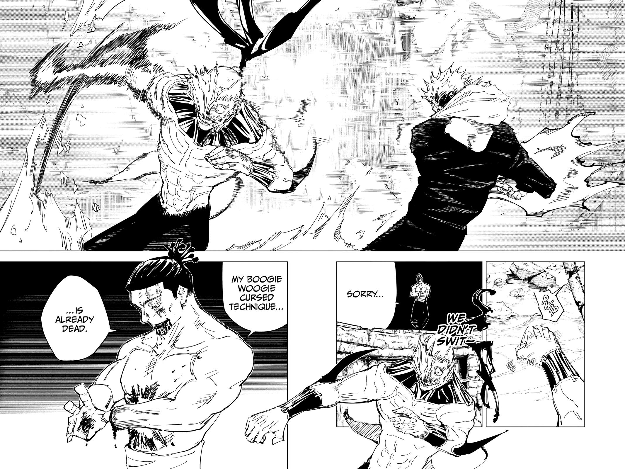 Jujutsu Kaisen Chapter 132 page 8 - Chapter 132: The Shibuya Incident, Part 49