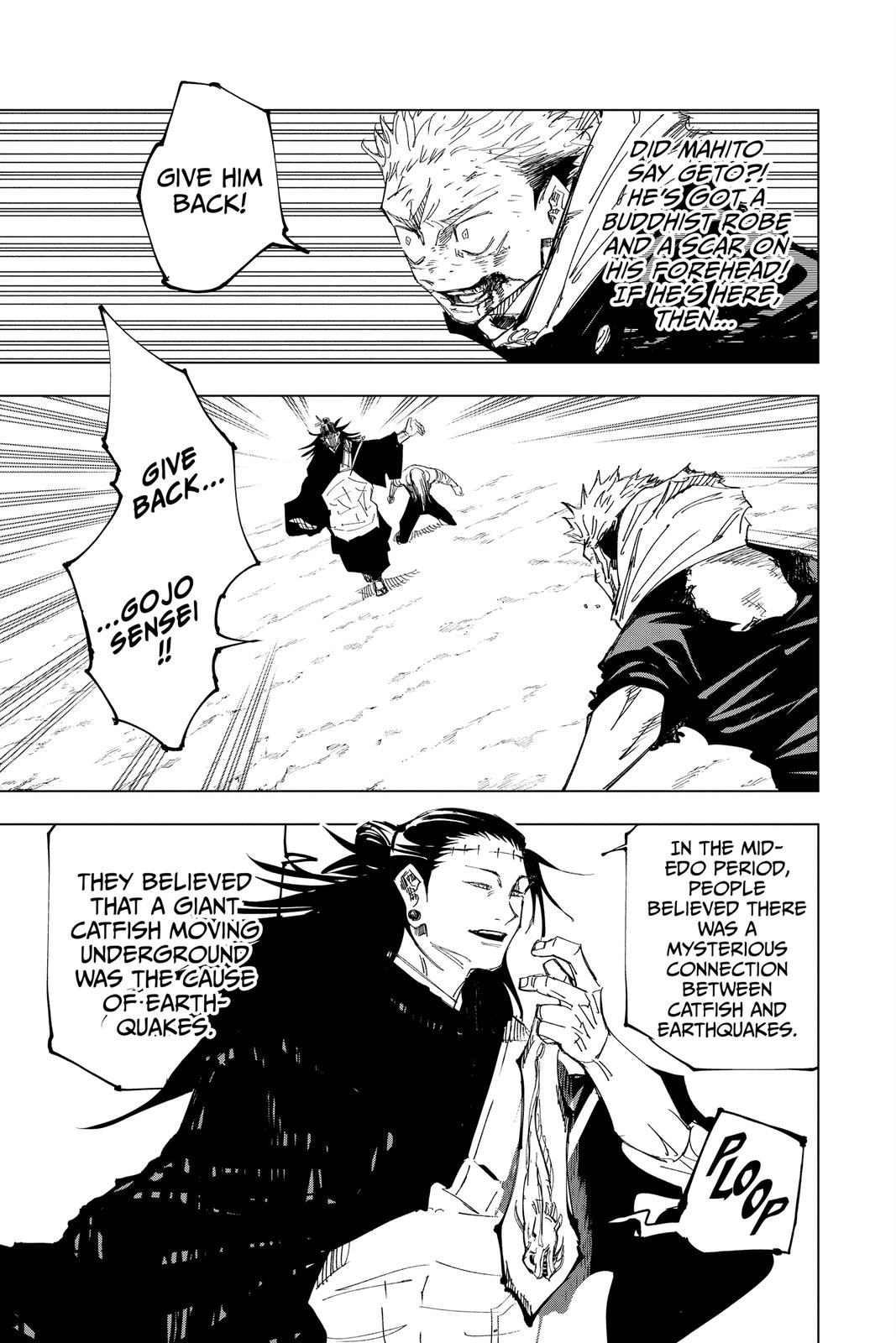 Jujutsu Kaisen Chapter 133 page 11 - Chapter 133: The Shibuya Incident, Part 50