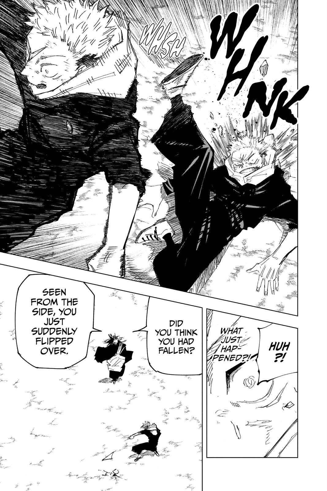 Jujutsu Kaisen Chapter 133 page 13 - Chapter 133: The Shibuya Incident, Part 50