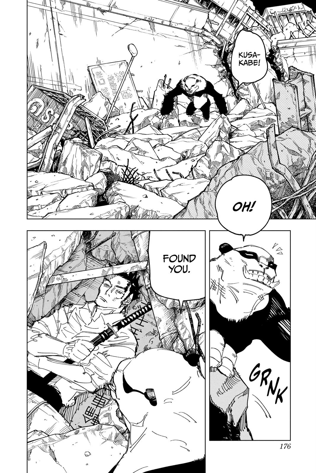 Jujutsu Kaisen Chapter 133 page 4 - Chapter 133: The Shibuya Incident, Part 50