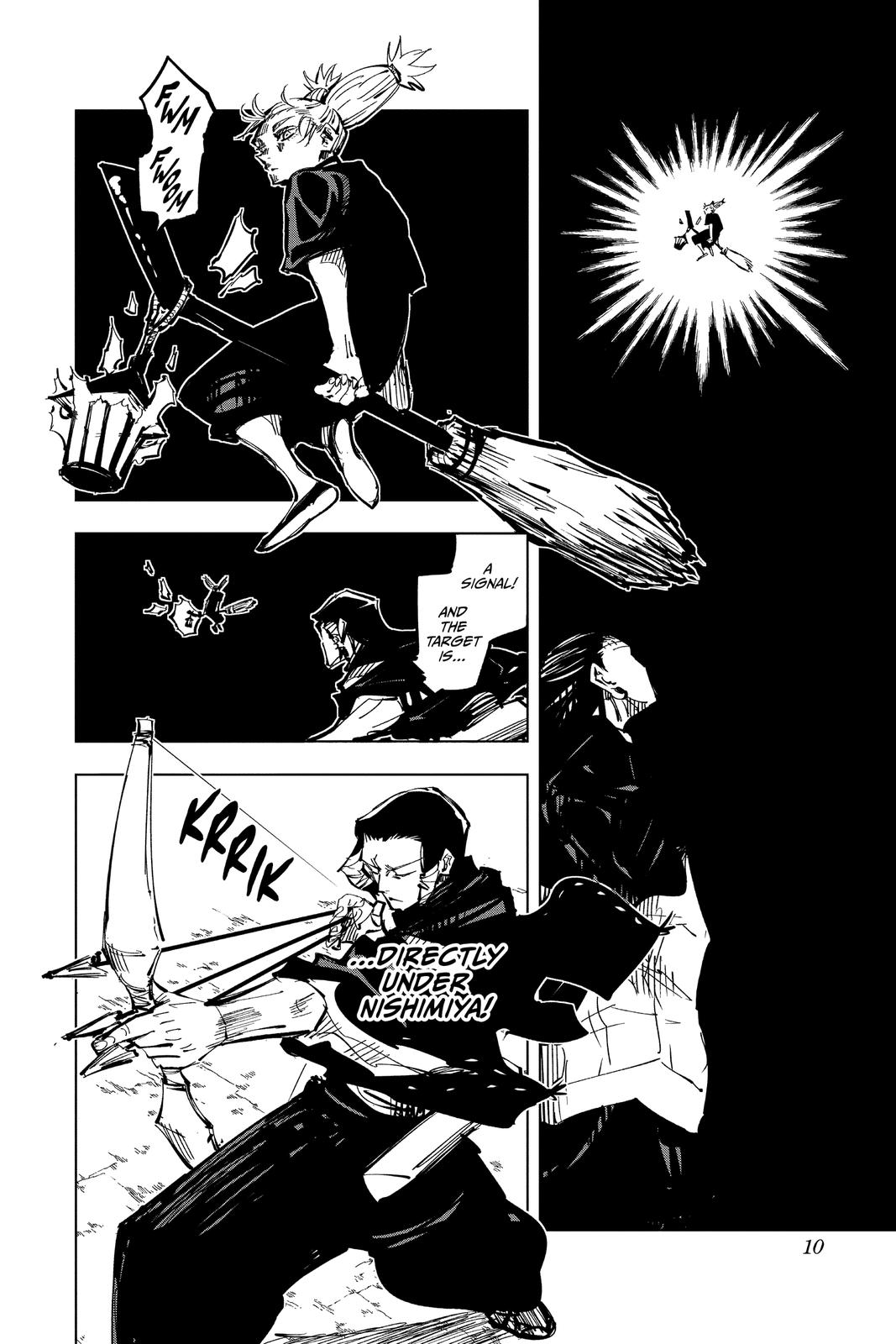 Jujutsu Kaisen Chapter 134 page 10 - Chapter 134: The Shibuya Incident, Part 51