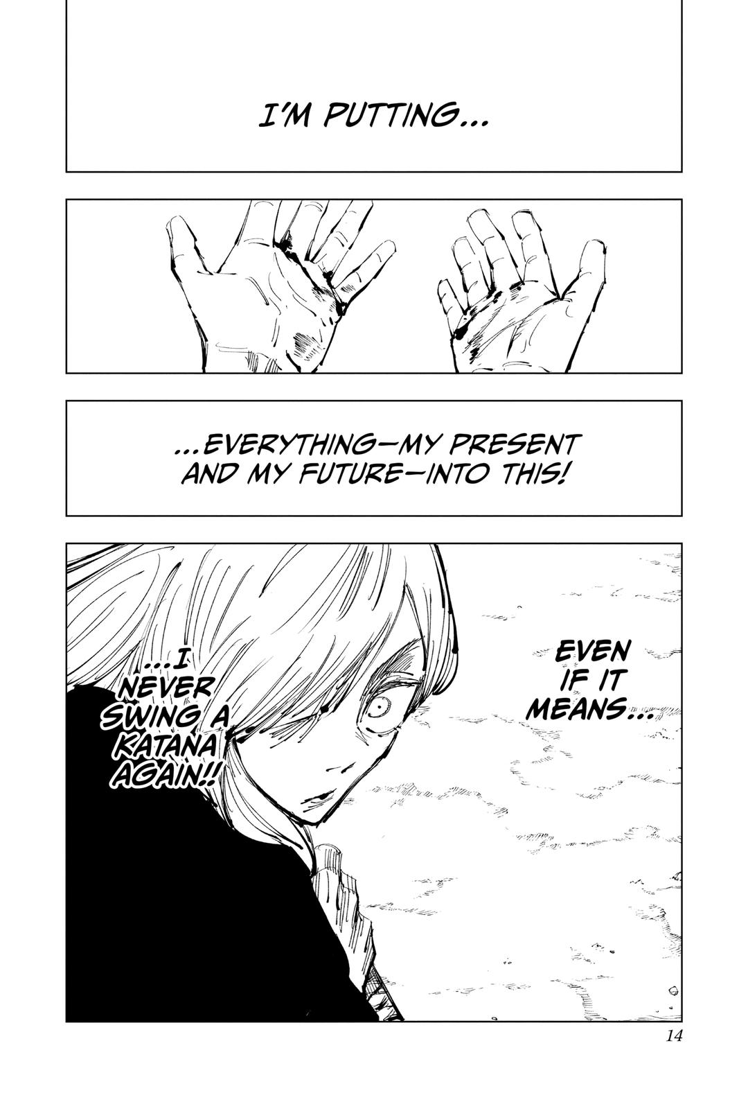 Jujutsu Kaisen Chapter 134 page 14 - Chapter 134: The Shibuya Incident, Part 51