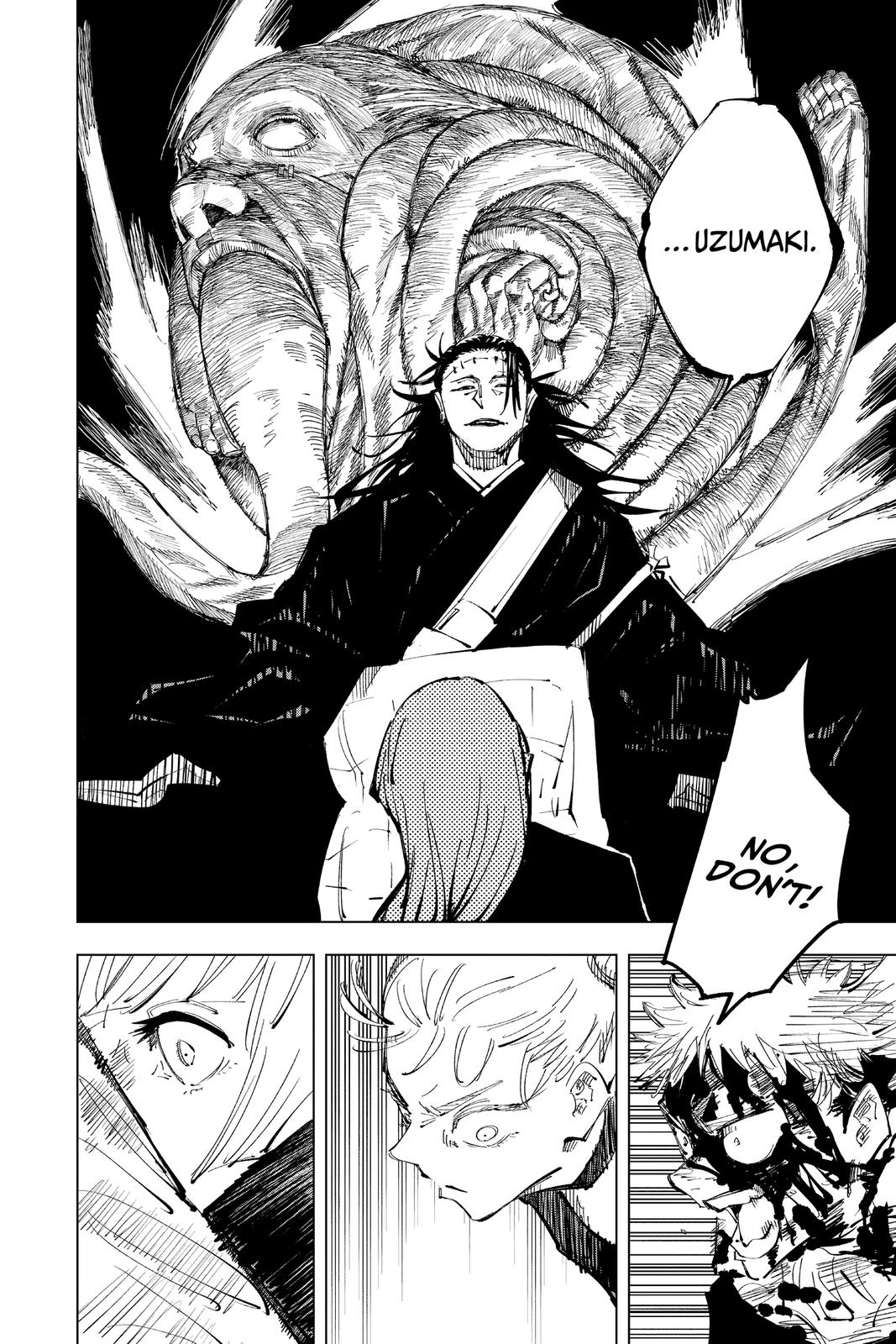 Jujutsu Kaisen Chapter 134 page 16 - Chapter 134: The Shibuya Incident, Part 51