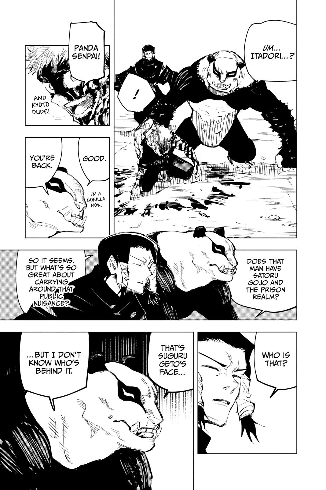 Jujutsu Kaisen Chapter 134 page 19 - Chapter 134: The Shibuya Incident, Part 51