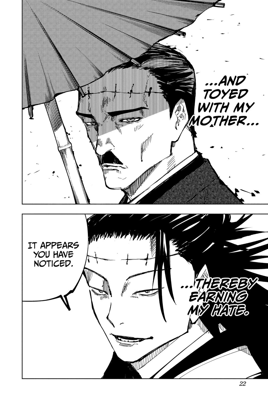Jujutsu Kaisen Chapter 134 page 21 - Chapter 134: The Shibuya Incident, Part 51