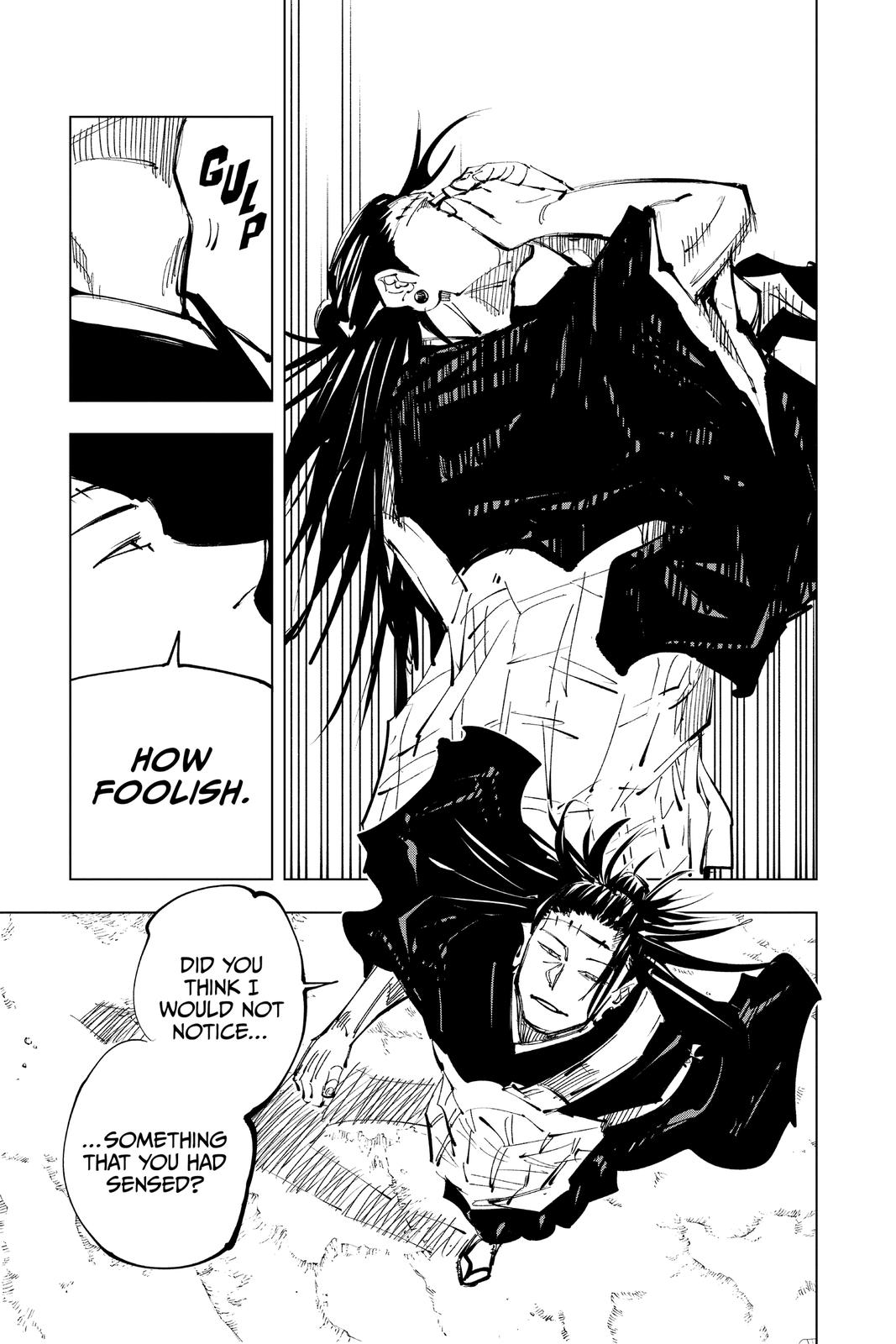 Jujutsu Kaisen Chapter 134 page 9 - Chapter 134: The Shibuya Incident, Part 51