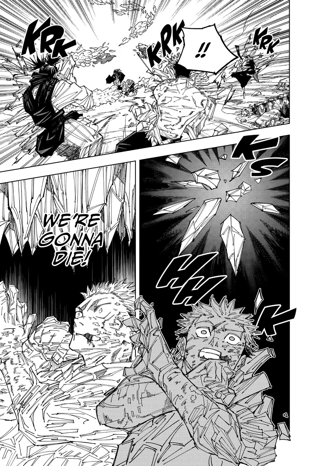Jujutsu Kaisen Chapter 135 page 15 - Chapter 135: The Shibuya Incident, Part 52