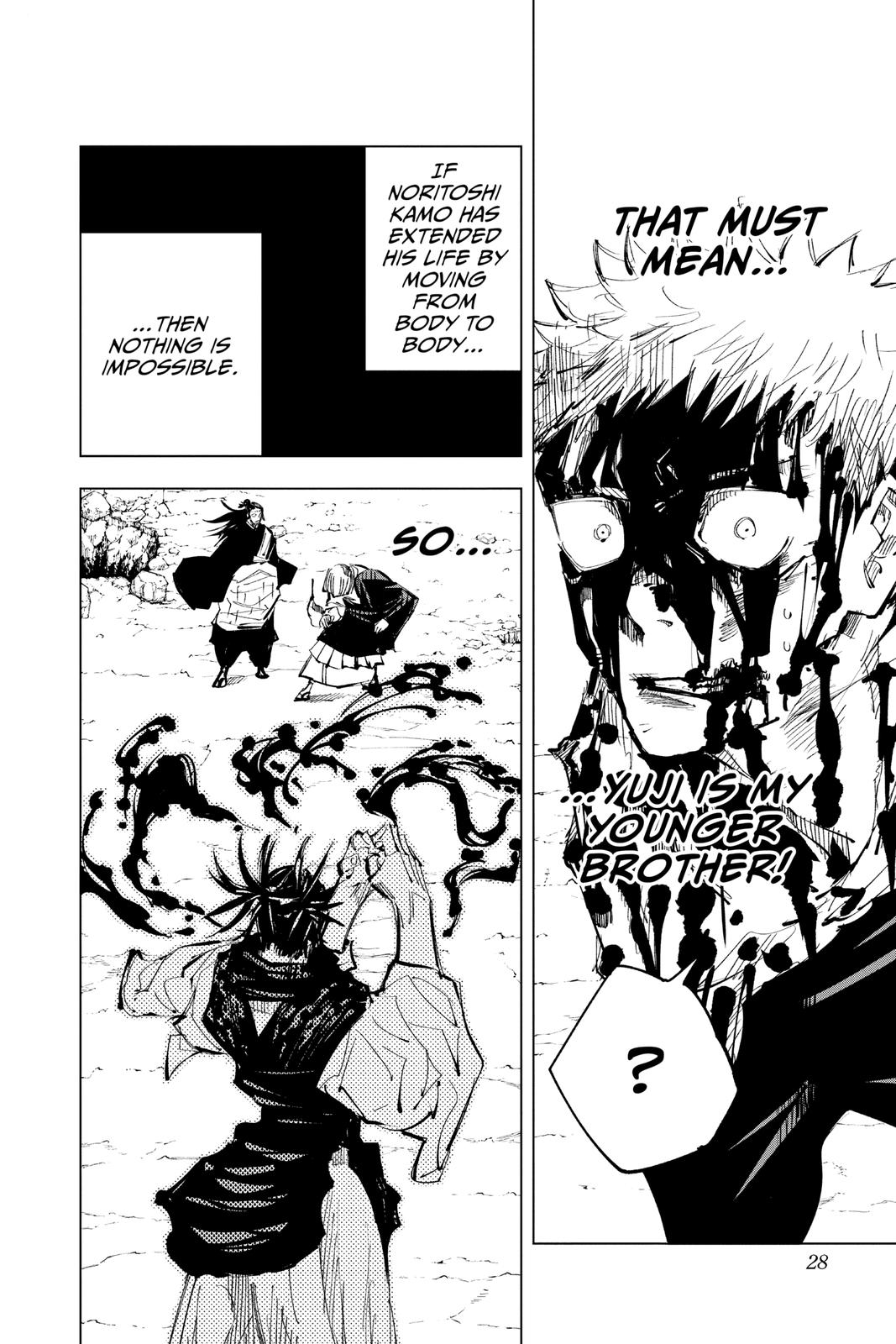 Jujutsu Kaisen Chapter 135 page 2 - Chapter 135: The Shibuya Incident, Part 52