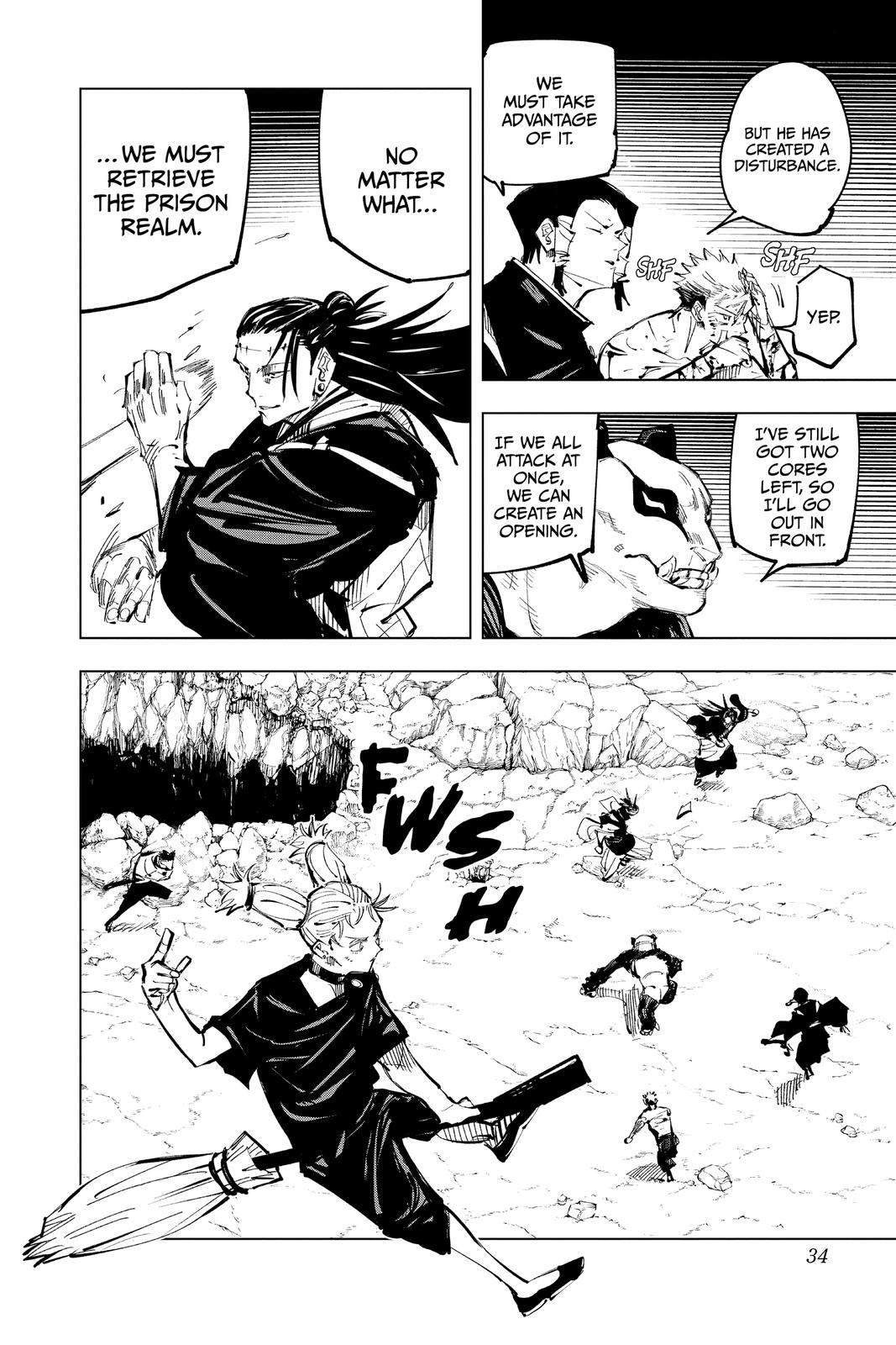 Jujutsu Kaisen Chapter 135 page 7 - Chapter 135: The Shibuya Incident, Part 52