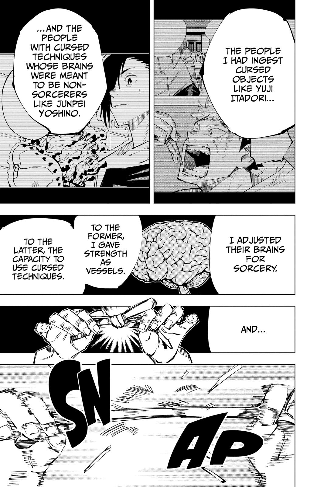 Jujutsu Kaisen Chapter 136 page 11 - Chapter 136: The Shibuya Incident, Part 52